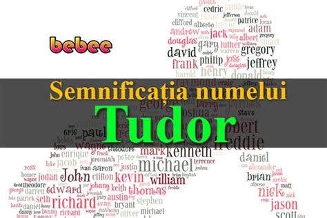 semnificatia numelui tudor|Semnificația numelui Tudor .